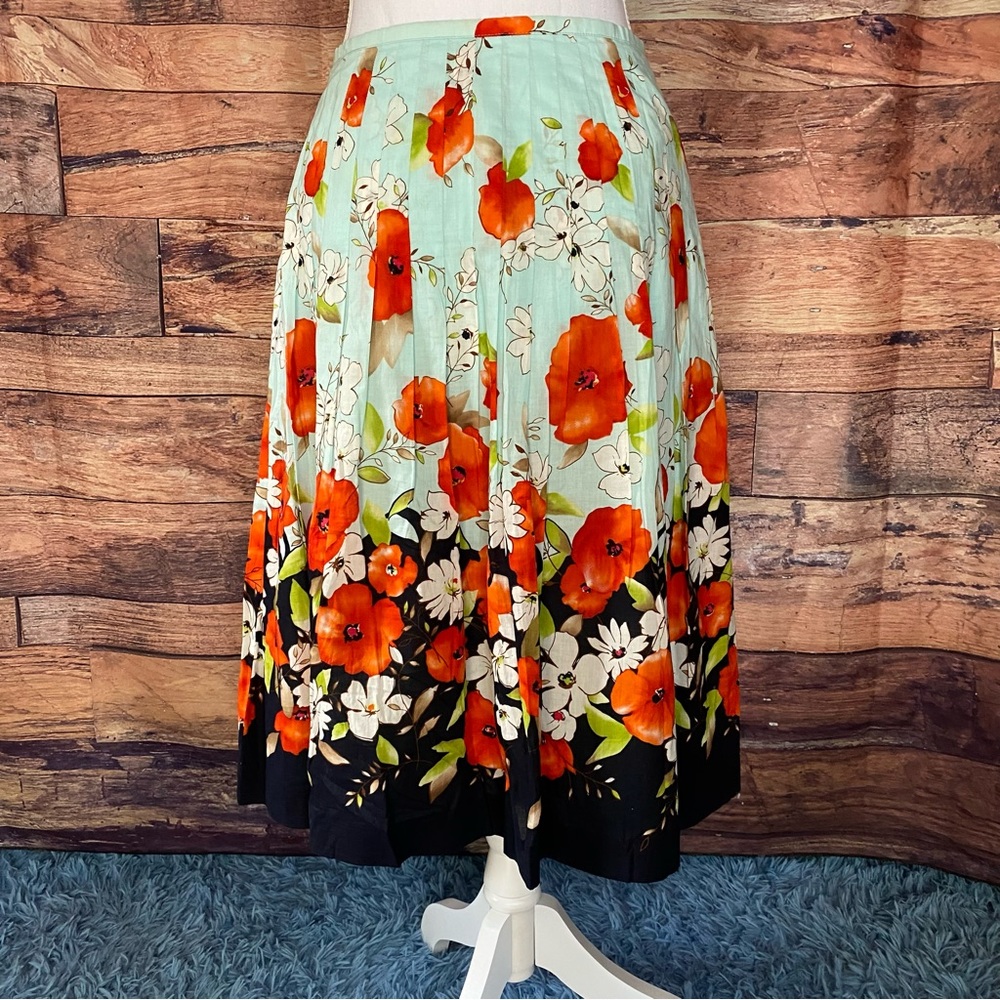 Talbots Floral Skirt - Picture 3 of 11